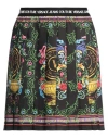 Versace Jeans Couture Woman Mini Skirt Black Size 8 Polyester