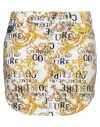 Versace Jeans Couture Woman Denim Skirt White Size 6 Cotton, Elastane In White