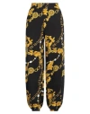 Versace Jeans Couture Woman Pants Black Size 14 Cotton In Black
