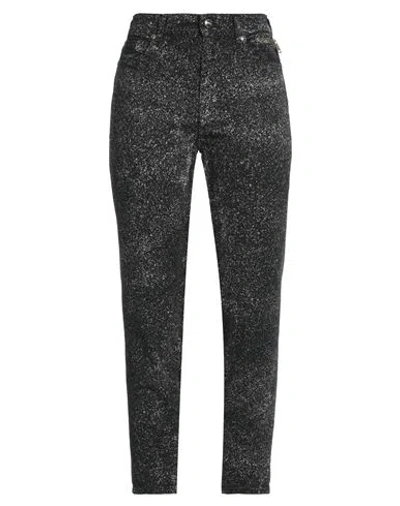 Versace Jeans Couture Woman Pants Black Size 26 Cotton, Elastane