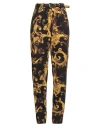 Versace Jeans Couture Woman Pants Black Size 4 Polyester, Elastane In Black
