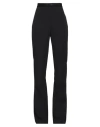 Versace Jeans Couture Woman Pants Black Size 8 Polyester, Elastane In Black