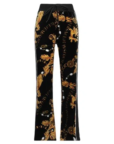 Versace Jeans Couture Woman Pants Black Size M Polyester, Elastane, Cotton