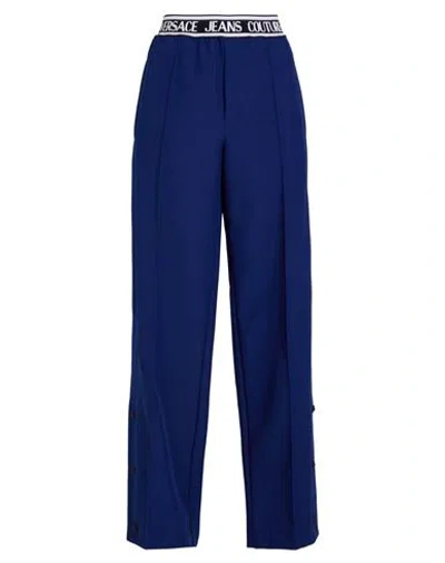 Versace Jeans Couture Woman Pants Bright Blue Size 16 Polyester