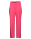 Versace Jeans Couture Woman Pants Fuchsia Size 8 Polyester, Elastane