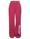 Versace Jeans Couture Woman Pants Fuchsia Size L Cotton In Pink