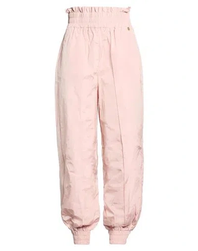 Versace Jeans Couture Woman Pants Light Pink Size 6 Polyester In Brown