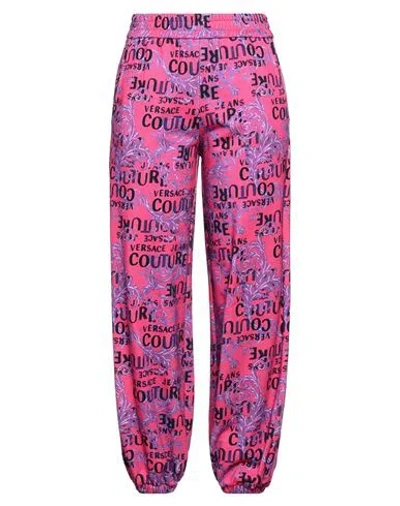 Versace Jeans Couture Woman Pants Magenta Size S Cotton