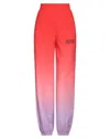 Versace Jeans Couture Gradient-effect Track Pants In Red