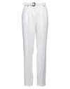 Versace Jeans Couture Woman Pants White Size 8 Polyester, Elastane