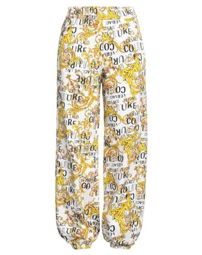 Versace Jeans Couture Woman Pants White Size L Cotton