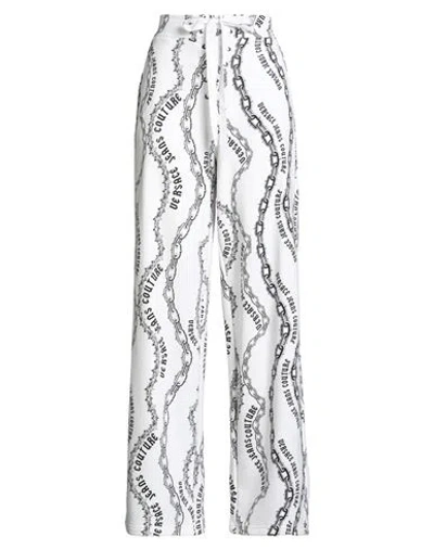 Versace Jeans Couture Woman Pants White Size L Cotton