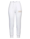 Versace Jeans Couture Logo-embroidered Track Pants In White