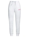 Versace Jeans Couture Woman Pants White Size L Cotton, Elastane