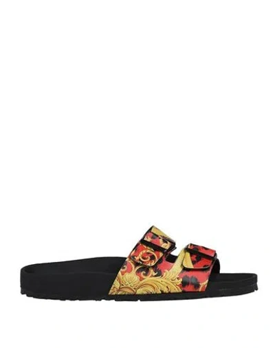 Versace Jeans Couture Sandals In Yellow