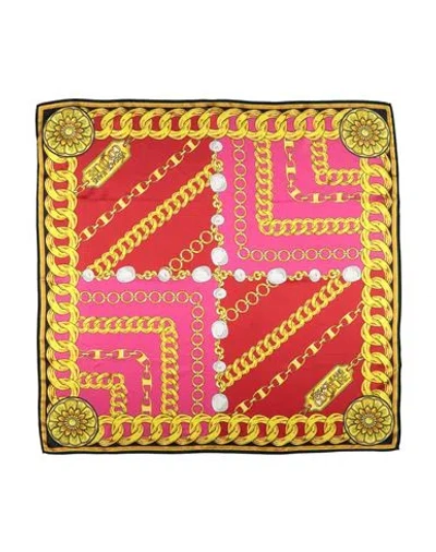 Versace Jeans Couture Woman Scarf Red Size - Silk