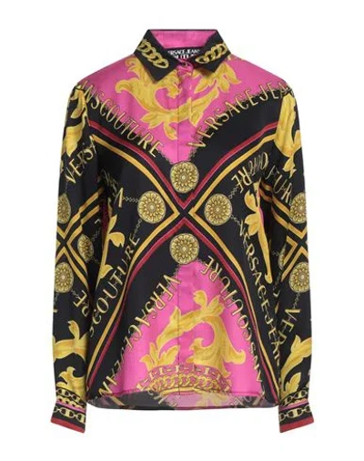 Versace Jeans Couture Hemd Mit Couture-print In Black