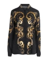 Versace Jeans Couture Baroccoflage-print Shirt In Black