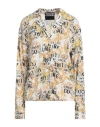 Versace Jeans Couture Woman Shirt White Size 4 Polyester, Elastane In White