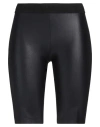 Versace Jeans Couture Woman Shorts & Bermuda Shorts Black Size 10 Polyamide, Elastane In Black