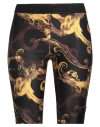 Versace Jeans Couture Barocco Print Cycling Shorts In Black