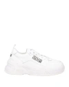 Versace Jeans Couture Woman Sneakers White Size 11 Leather