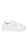 Versace Jeans Couture Court 88 Logo Couture Sneakers In White
