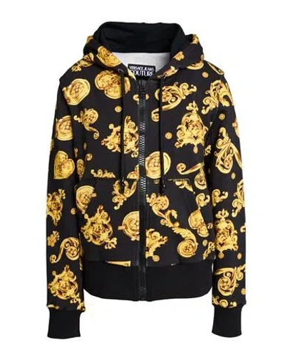 Versace Jeans Couture Sweatshirts In Black