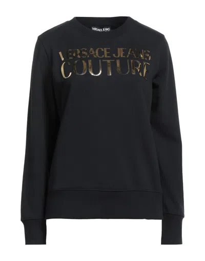 Versace Jeans Couture Sweatshirts In Black
