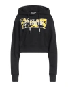 Versace Jeans Couture Woman Sweatshirt Black Size Xl Cotton In Black