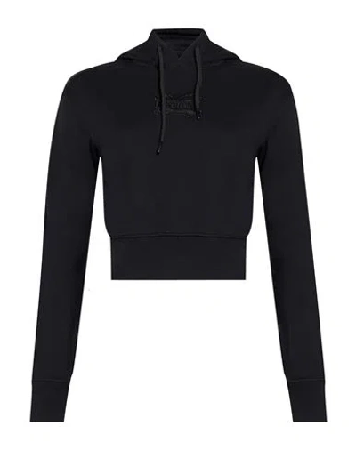 Versace Jeans Couture Woman Sweatshirt Black Size Xs Cotton