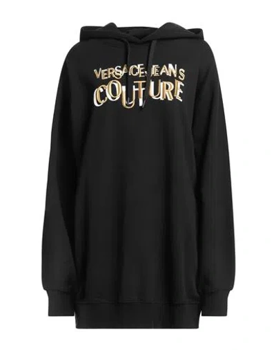 Versace Jeans Couture Woman Sweatshirt Black Size Xl Cotton