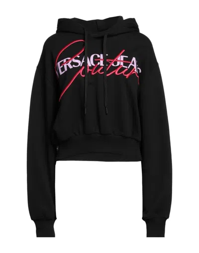 Versace Jeans Couture Sweatshirts In Black