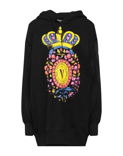 Versace Jeans Couture Sweatshirts In Black