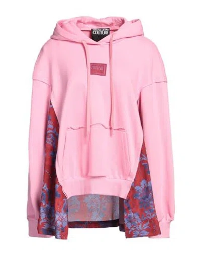 Versace Jeans Couture Woman Sweatshirt Pink Size S Polyester