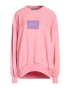 Versace Jeans Couture Woman Sweatshirt Pink Size Xs Cotton