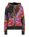 Versace Jeans Couture Woman Sweatshirt Red Size M Cotton, Elastane In Red