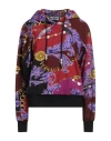 Versace Jeans Couture Woman Sweatshirt Red Size M Cotton, Elastane In Red