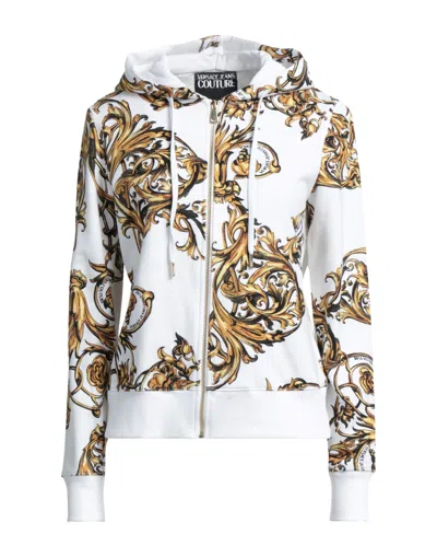 Versace Jeans Couture Sweatshirts In White