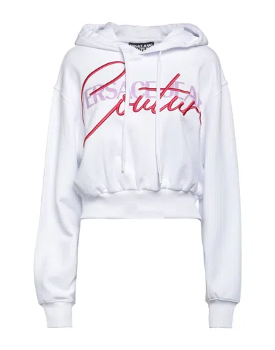 Versace Jeans Couture Sweatshirts In White
