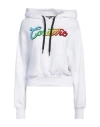Versace Jeans Couture Woman Sweatshirt White Size S Cotton