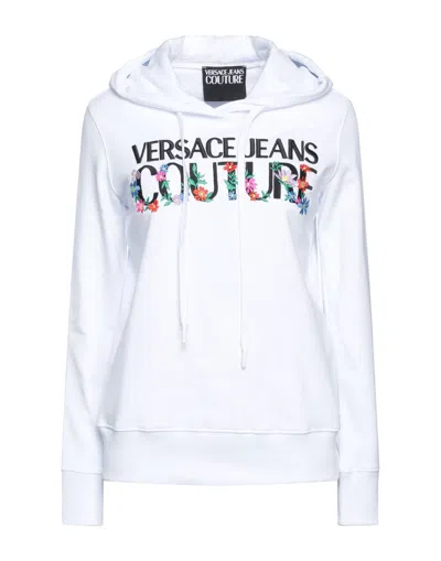 Versace Jeans Couture Sweatshirts In White