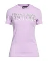 Versace Jeans Couture T-shirts In Purple
