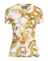 Versace Jeans Couture Woman T-shirt White Size L Cotton