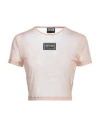 Versace Jeans Couture Woman Top Blush Size L Polyamide, Elastane In Pink