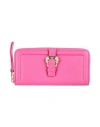 Versace Jeans Couture Woman Wallet Magenta Size - Polyurethane
