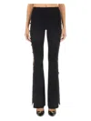Versace Jeans Couture Knitted Trousers In Black