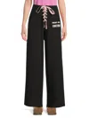 Versace Jeans Couture Logo-print Track Pants In Black