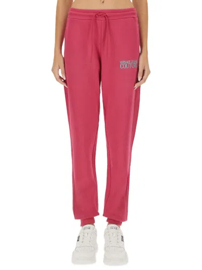 VERSACE JEANS COUTURE WOMEN'S JOGGING PANTS WITH LOGO