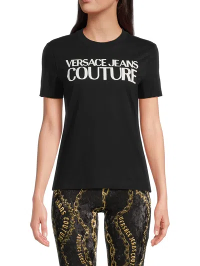 Versace Jeans Couture T-shirts And Polos In Black
